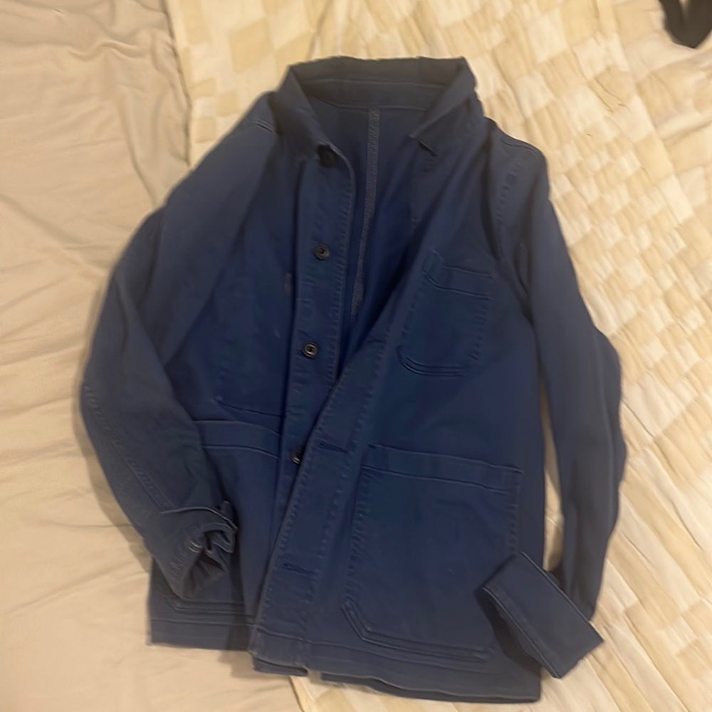 Blue chore Coat Old Navy